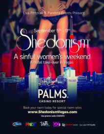 Shedonism 2013 flyer
