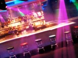 The bar at Sisters Nightclub