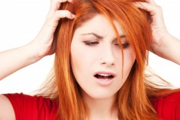 Stressed out woman