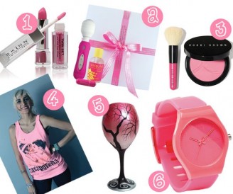 Items to purchase to support breast cancer research