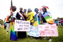Ugandan LGBT community shows pride despite risk