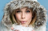 Woman Blowing Snow