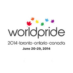 WorldPride Toronto 2014 logo