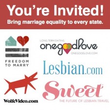 Freedom to Marry YES Lgbt campagin
