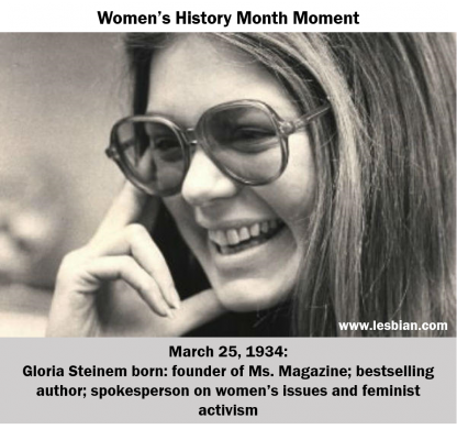 Gloria Steinem