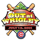 Play ball: Out at Wrigley date announced Out at Wrigley 2014 logo