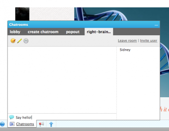 Chat: Say hello!