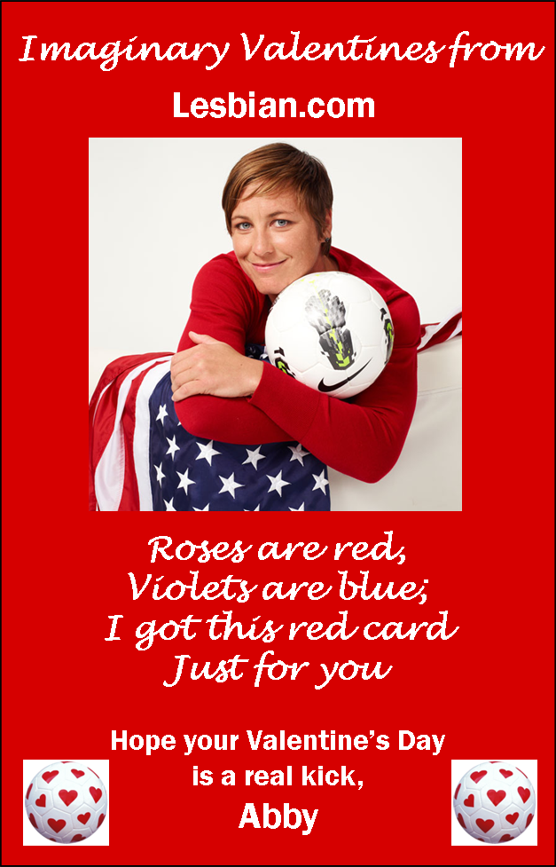Abby Wambach Valentine
